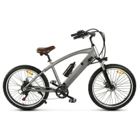 Электровелосипед Unimoto FIT серебристый