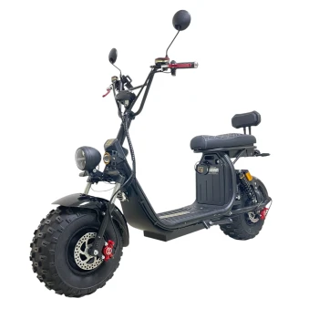 Электроскутер Citycoco GT X7 PRO Черный (2000W) Off Road