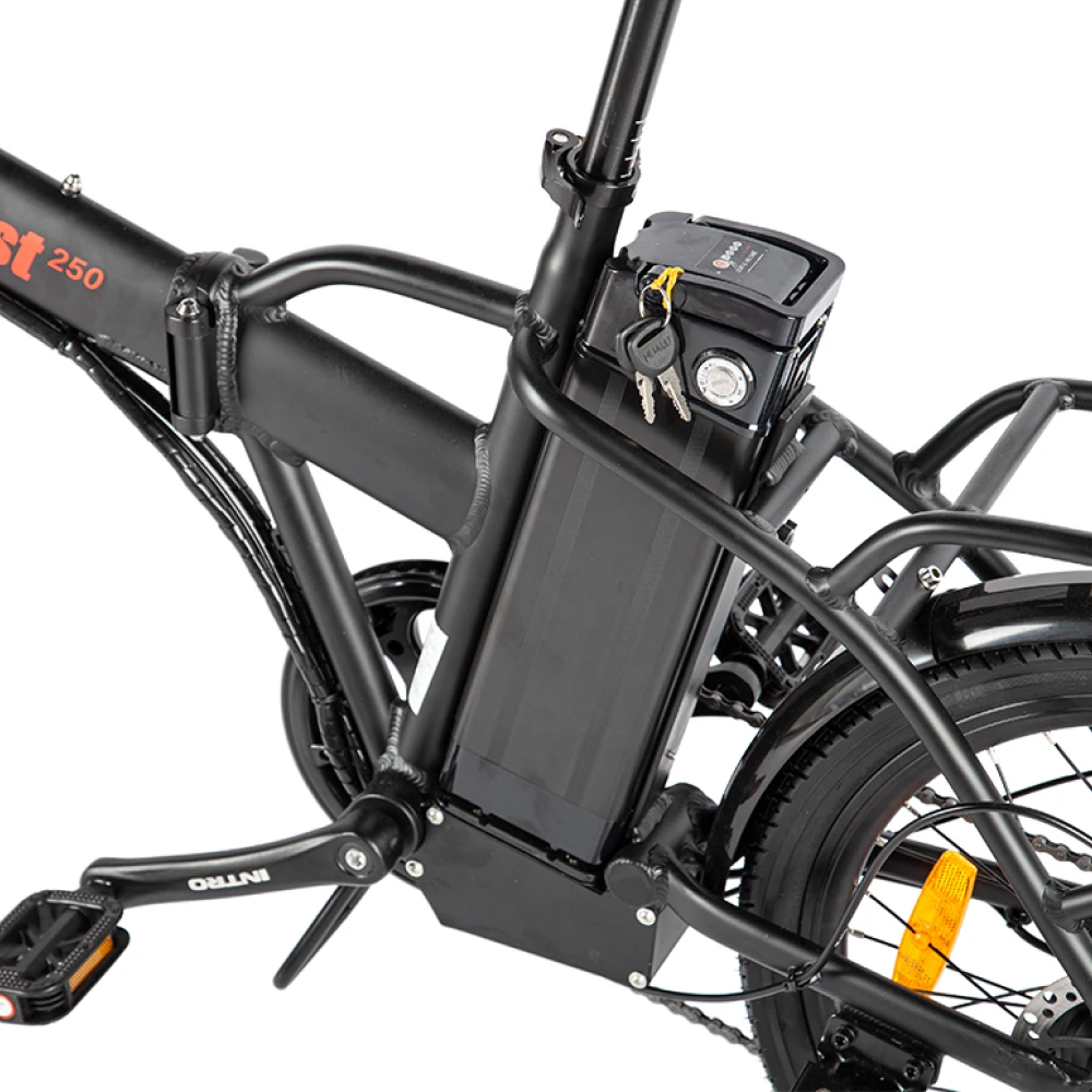 Электровелосипед INTRO Twist 250 черный 9