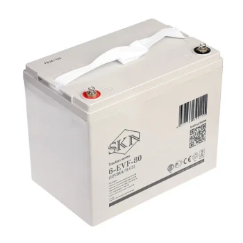 Тяговый аккумулятор Rutrike SKN 6-EVF-80 (12V84A/H C5)